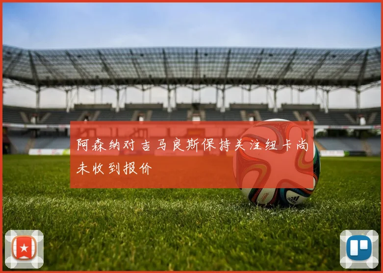 阿森纳对吉马良斯保持关注纽卡尚未收到报价